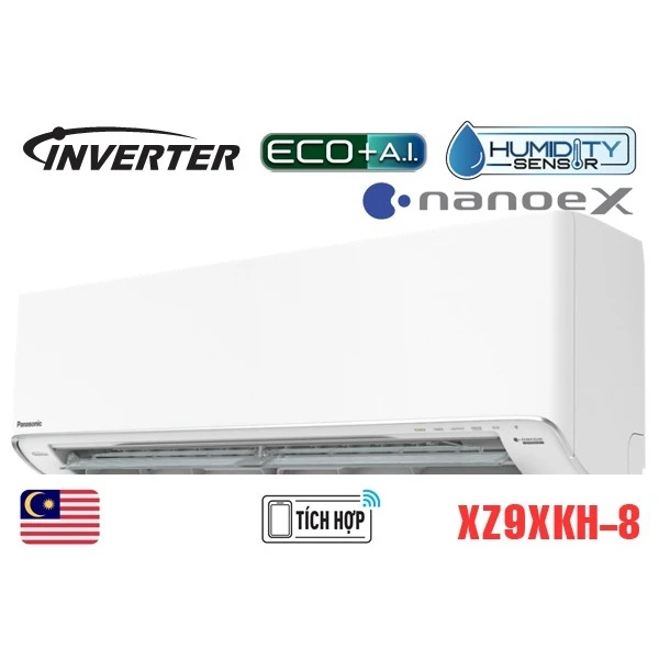 Điều Hòa Panasonic 2 Chiều Inverter 9.000BTU XZ9XKH-8