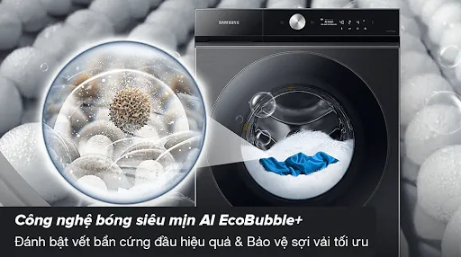 Ecobubble™ – Bảo vệ sợi vải tối ưu