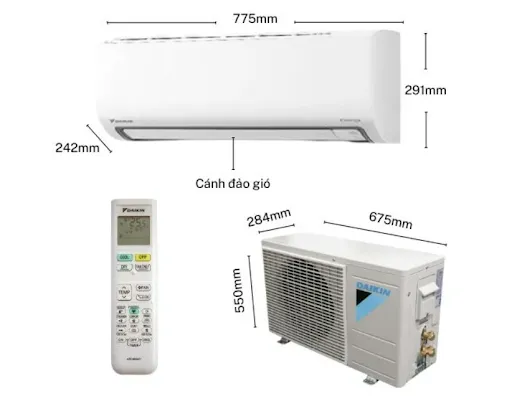 Các chế độ trên điều hòa daikin