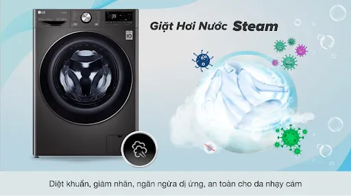 Chế độ giặt hơi nước Steam™
