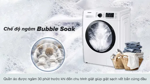 Chế độ ngâm bong bóng Bubble Soak