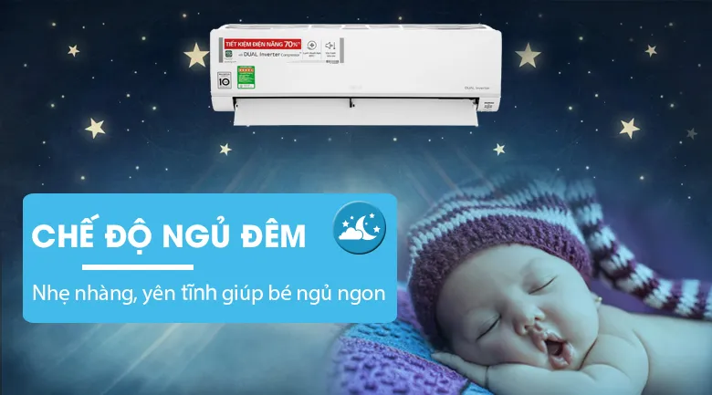 Chế độ ngủ đêm – tránh cảm lạnh, ngủ sâu hơn