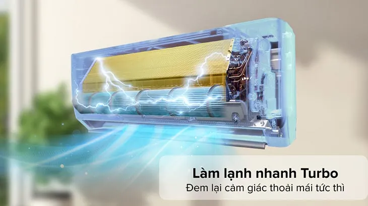 Chế độ Turbo làm lạnh nhanh