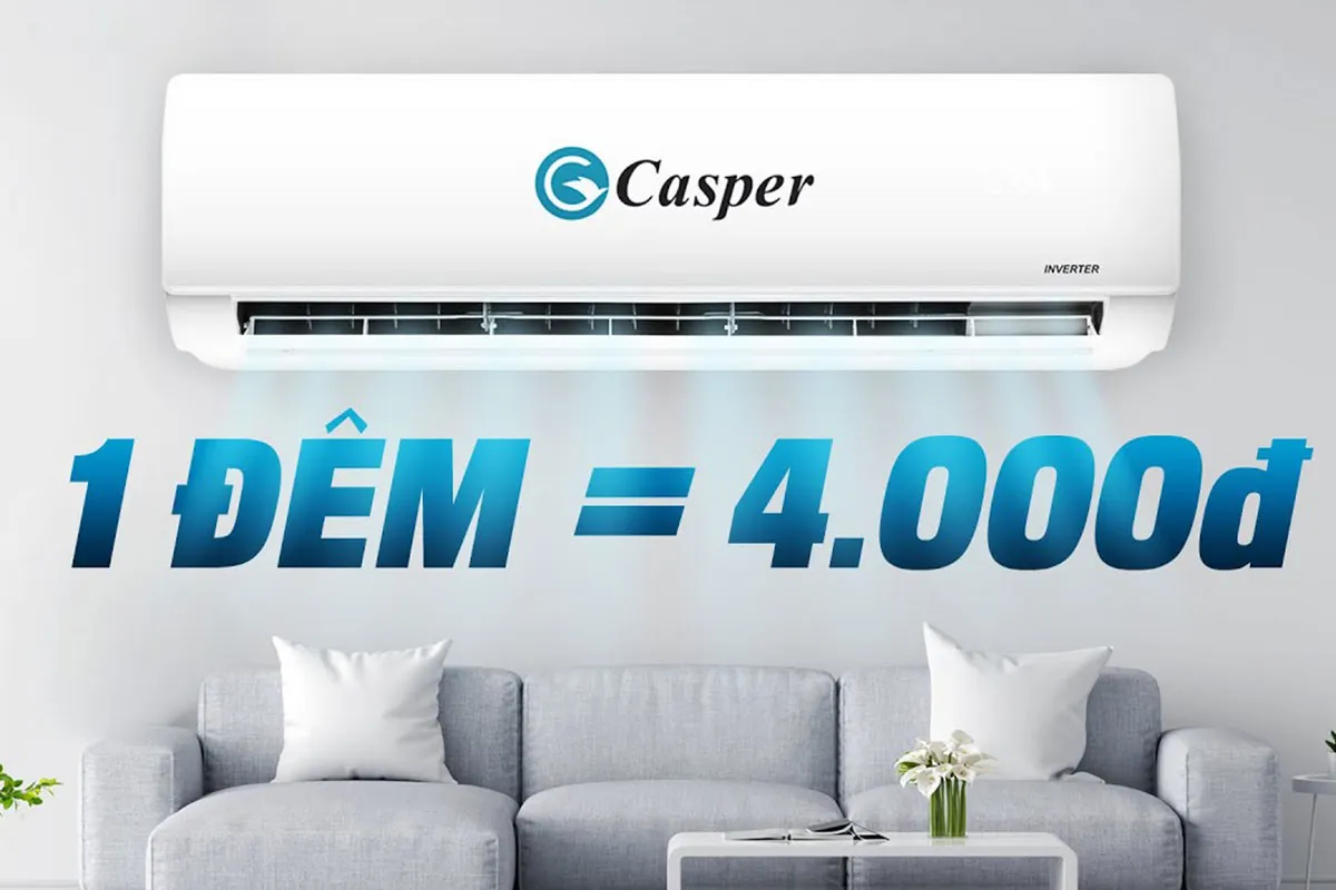 Chi phí điện năng chỉ khoảng 4.000đ/Đêm