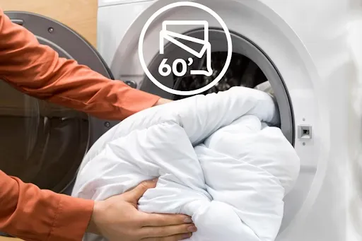 Chức năng Sanitise - Chế độ giặt kháng khuẩn hiệu quả cao