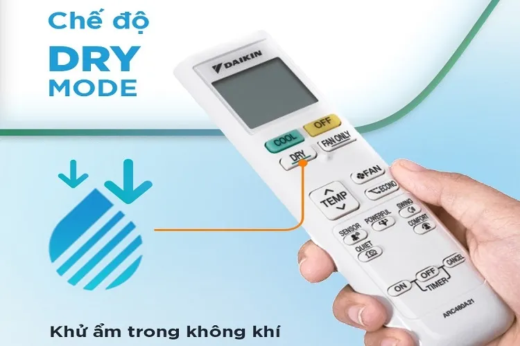 Chức năng hút ẩm tự động – Giải pháp cho khí hậu ẩm