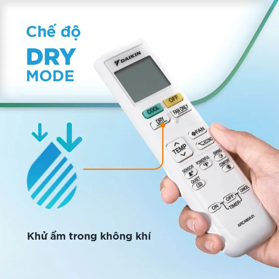 Chức năng làm khô không khí