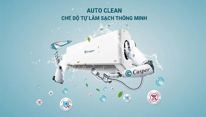 Chức năng tự động vệ sinh dàn lạnh I-Clean