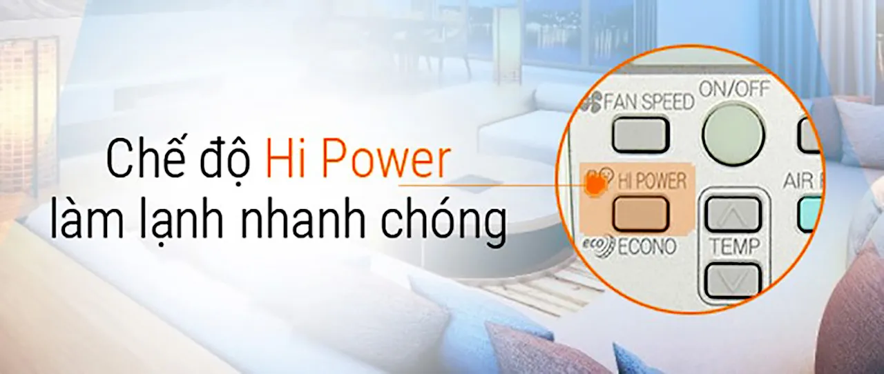 Công nghệ Hi Power – Làm lạnh cực nhanh chỉ trong 15 phút