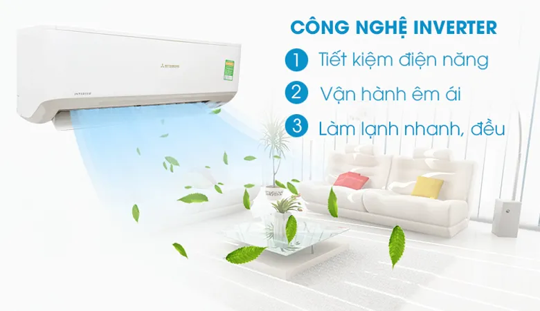 Công nghệ Inverter – Giảm điện năng, tăng độ bền