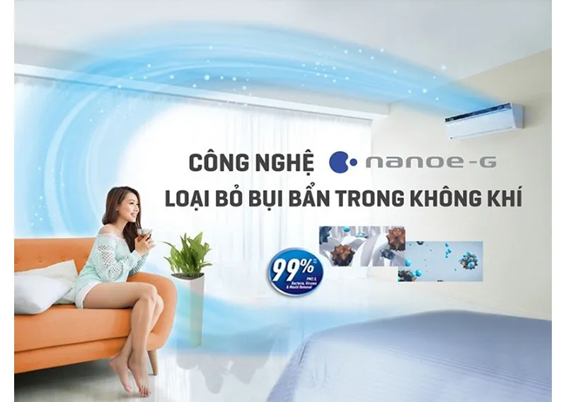 Công nghệ lọc khí điều hòa Panasonic 