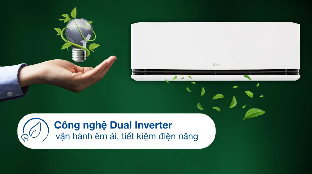 Công nghệ tiết kiệm điện Dual Inverter