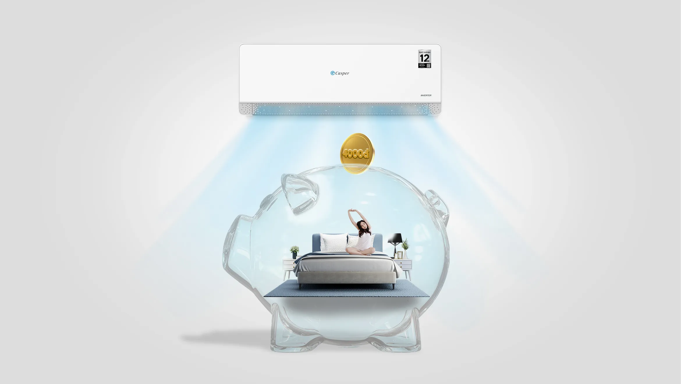 Công nghệ True Inverter tiết kiệm điện