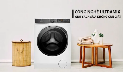 Công nghệ UltraMix hòa tan chất tẩy hoàn toàn
