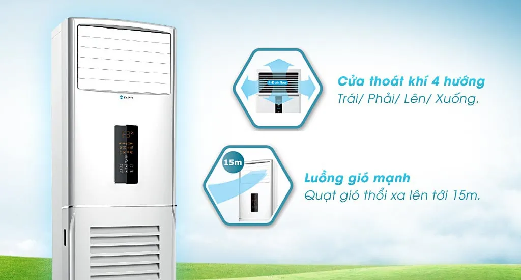 Công suất mạnh – Làm lạnh hiệu quả chỉ trong tích tắc