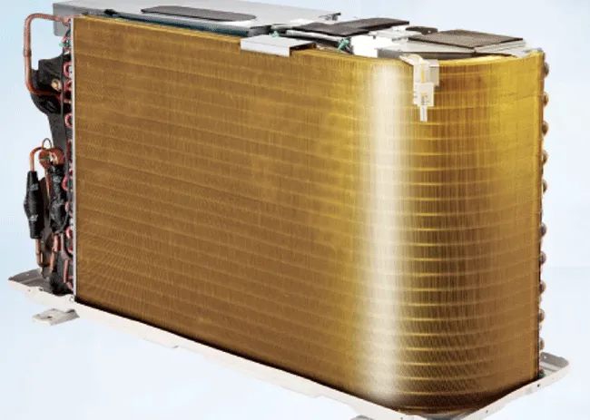 Dàn tản nhiệt bằng đồng mạ vàng – chống ăn mòn vượt trội