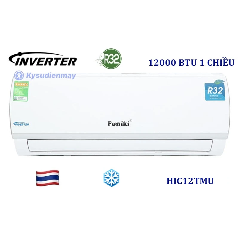 Điều Hòa Funiki 12000BTU Inverter 1 chiều HIC12TMU