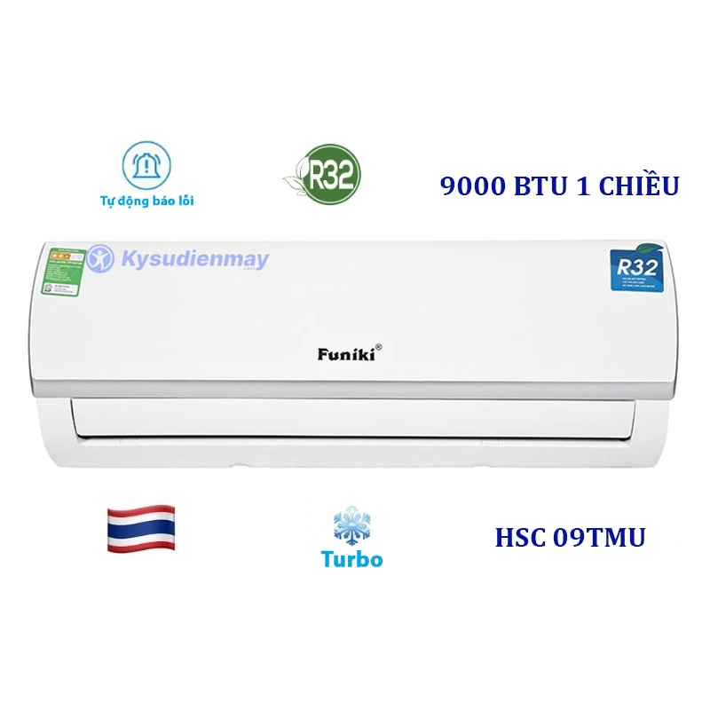 Điều Hòa Funiki 9000BTU 1 Chiều HSC09TMU