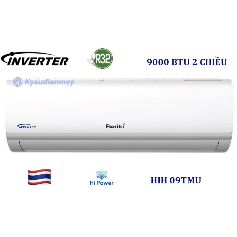 Điều Hòa Funiki 9000BTU 2 chiều inverter HIH09TMU