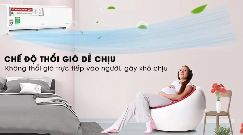 Chế độ thổi gió dễ chịu Comfort Air