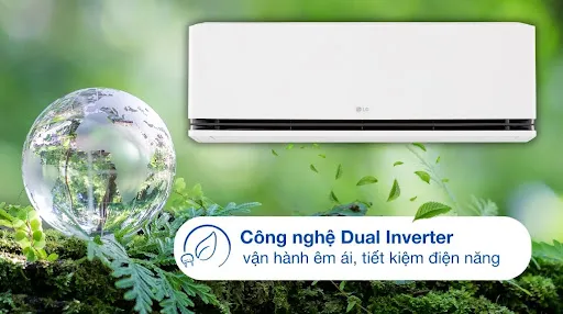Tiết kiệm điện năng tối ưu với Dual Inverter