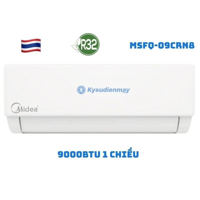 Điều Hoà Midea 9000BTU 1 Chiều MSFQ-09CRN8