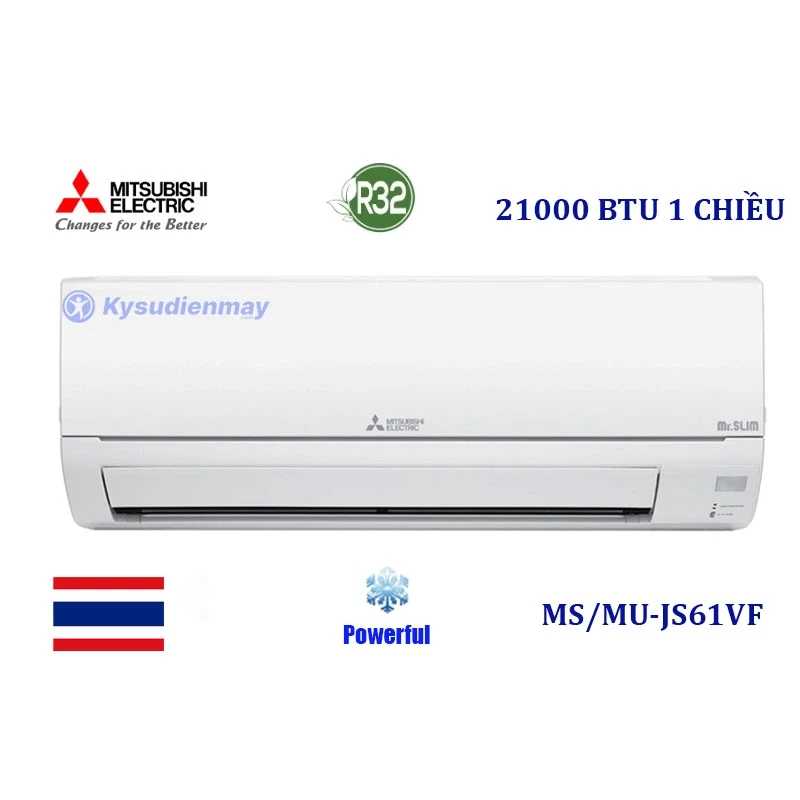 Điều Hoà Mitsubishi Electric 21.000BTU 1 Chiều MS-JS60VF