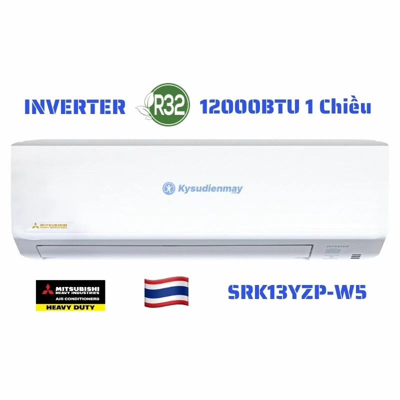 Điều Hòa Mitsubishi Heavy 12000BTU 1 Chiều Inverter SRK/SRC13YZP-W5