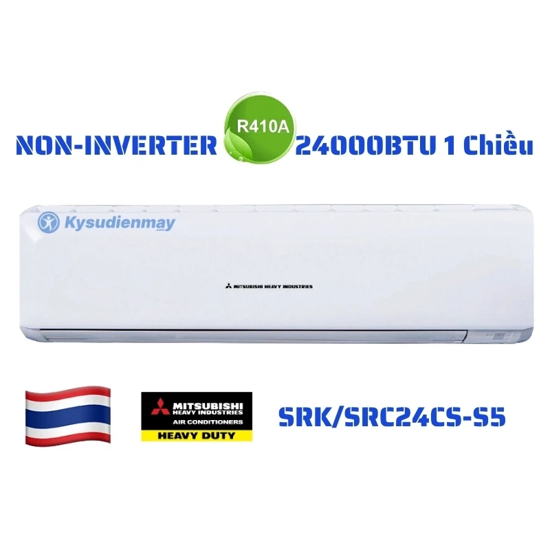 Điều Hòa Mitsubishi Heavy 24000BTU 1 Chiều SRK/SRC24CS-S5