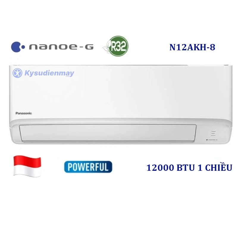 Điều Hoà Panasonic 12000BTU 1 Chiều CU/CS-N12AKH-8