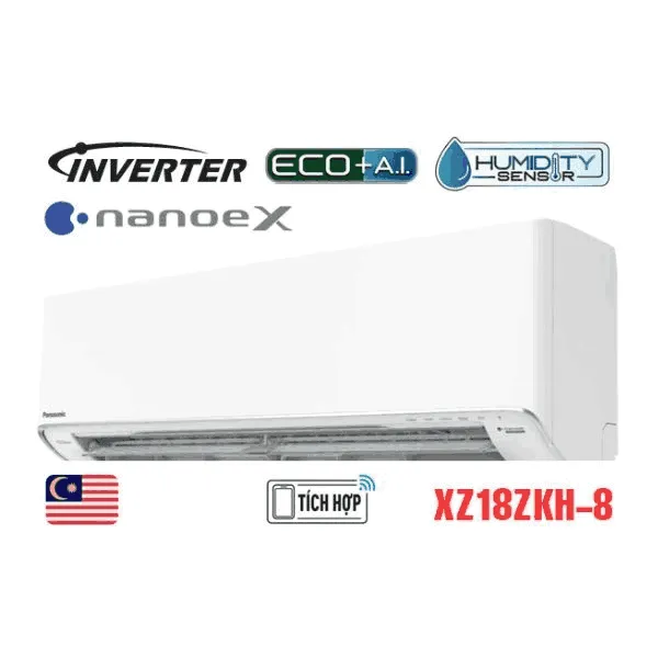 Điều Hòa Panasonic 18000BTU 2 Chiều Inverter XZ18ZKH-8