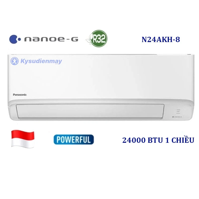 Điều Hoà Panasonic 24000BTU 1 Chiều CU/CS-N24AKH-8