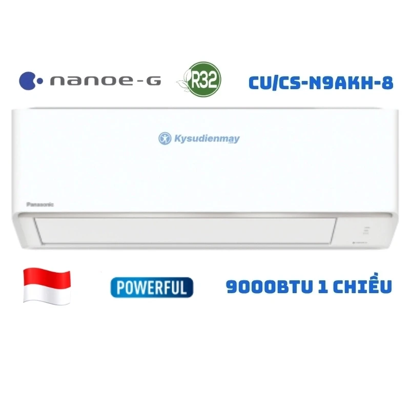 Điều Hoà Panasonic 9000BTU 1 Chiều CU/CS-N9AKH-8