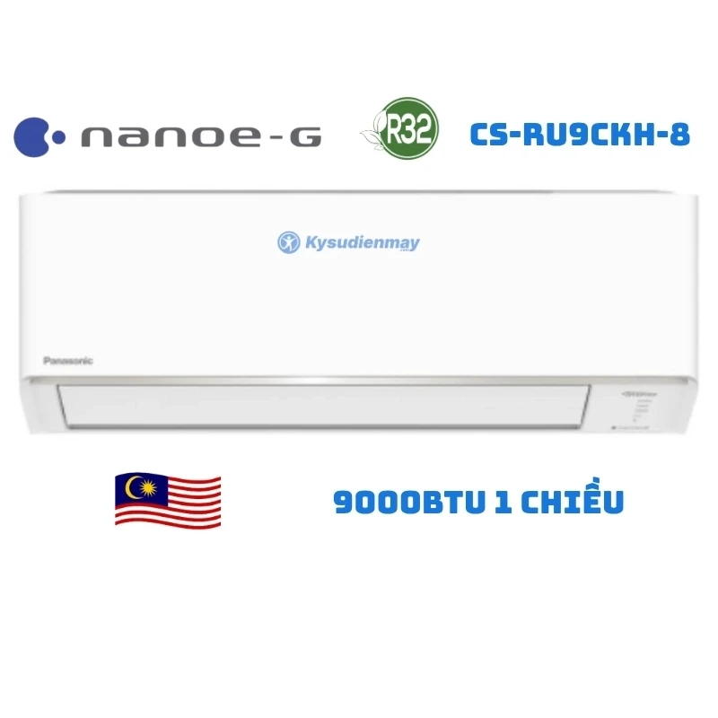 Điều Hoà Panasonic 9000BTU 1 Chiều Inverter CU/CS-RU9CKH-8D