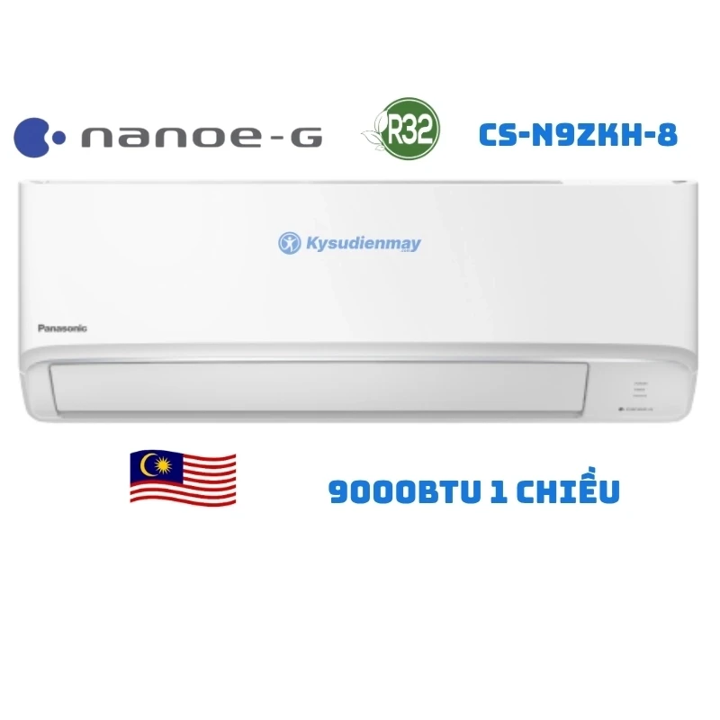 Điều Hòa Panasonic 9000Btu 1 Chiều CU/CS-N9ZKH