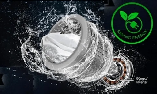 Động cơ Digital Inverter – Giặt êm, tiết kiệm năng lượng