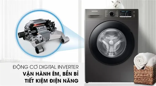Động cơ Digital Inverter bền bỉ, tiết kiệm và êm ái