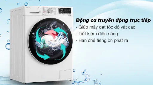 Động cơ truyền động trực tiếp tiết kiệm điện nước