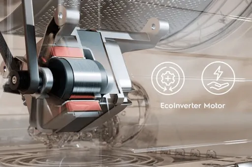 EcoInverter – Động cơ tiết kiệm điện và vận hành êm ái
