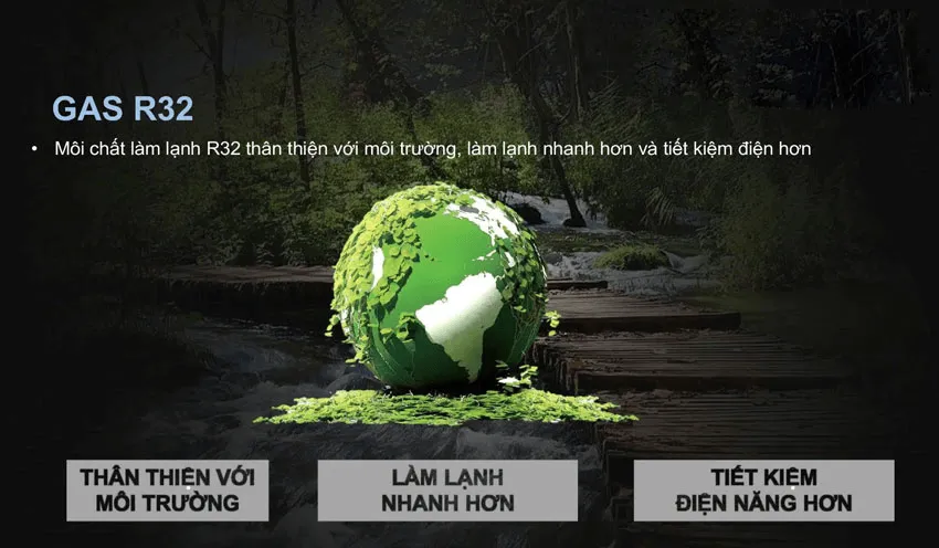 Gas R32 – Làm lạnh mạnh mẽ, bảo vệ môi trường