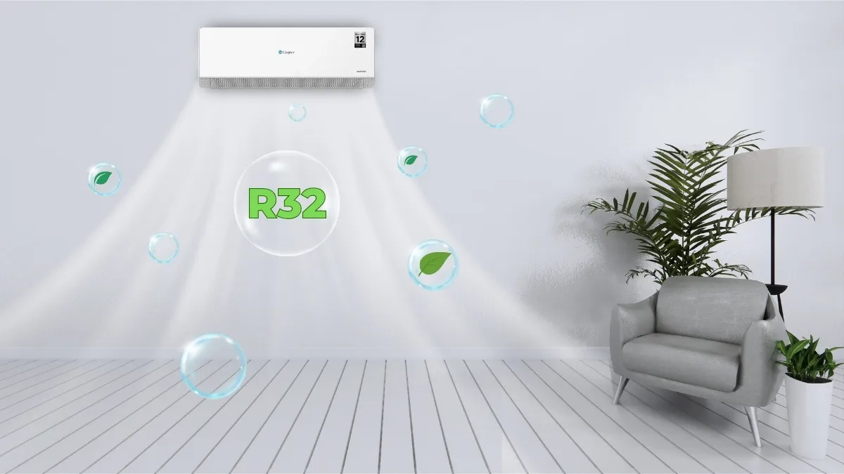 Gas R32 - Tiết kiệm và thân thiện với môi trường