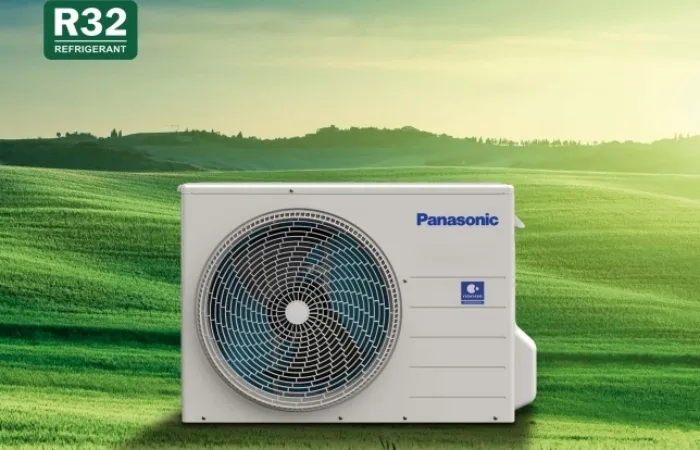 Điều hoà Panasonic sử dụng Gas R32 cho hiệu suất làm lạnh cao và bảo vệ môi trường