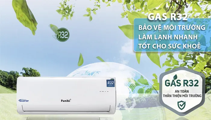 Gas R32 – Môi chất lạnh thân thiện, hiệu suất cao
