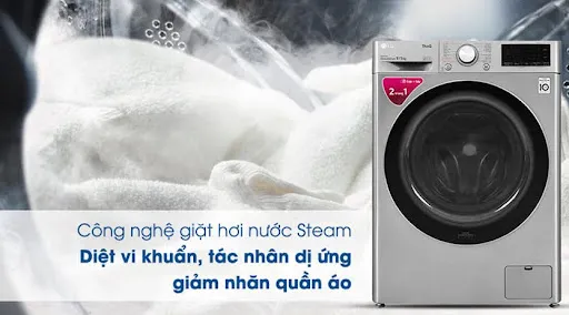 Giặt hơi nước Steam – Bảo vệ da và loại bỏ vi khuẩn hiệu quả