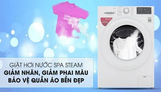 Giặt hơi nước Steam™ – Loại bỏ vi khuẩn, chăm sóc da nhạy cảm