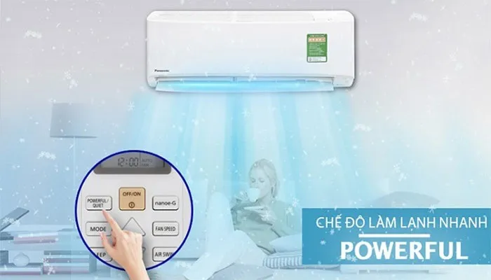 Khả năng làm lạnh Panasonic 