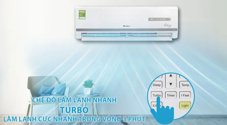 Khả năng làm lạnh và sưởi ấm siêu tốc