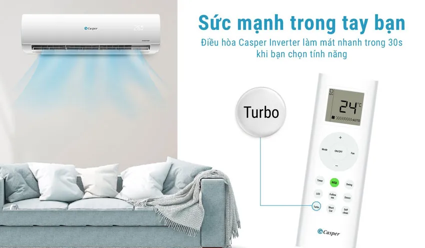 Khả năng làm mát siêu tốc chỉ trong 30 giây