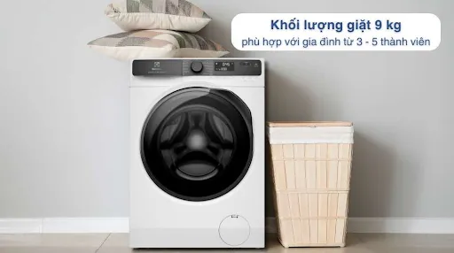 Khối lượng giặt và chương trình vận hành đa dạng