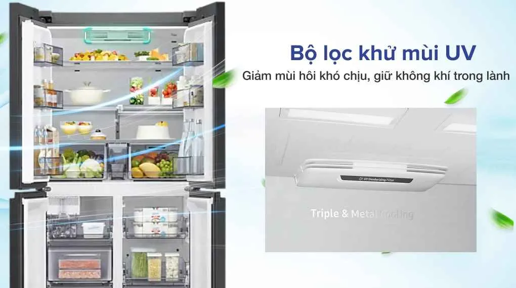 Khử mùi hiệu quả & Chống đóng tuyết tự động